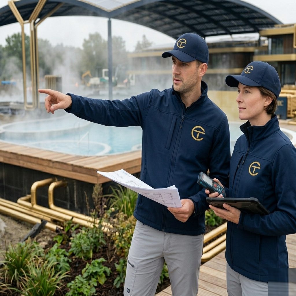 Inżynierowie ITC Europe w terenie — praca poprzedzająca każde poważne studium